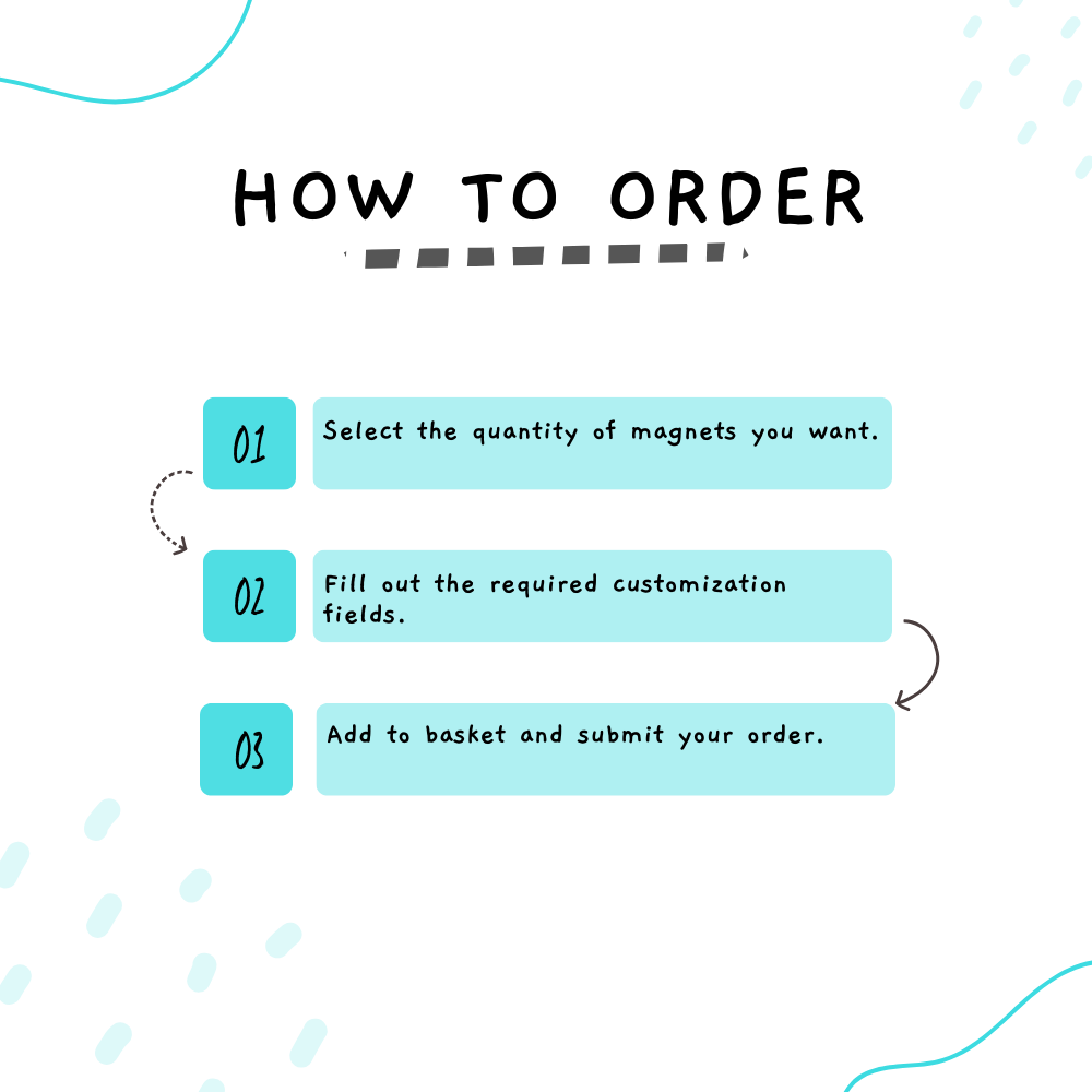 Custom 2"x2" Fridge Magnets – Personalized Sets of 6, 9, or 12 | Aimants personnalisés 2"x2" pour frigo – Ensembles de 6, 9 ou 12