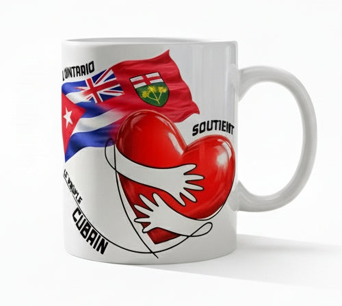 LaCubaQuoise Ontario - Support - 12 oz mug - French