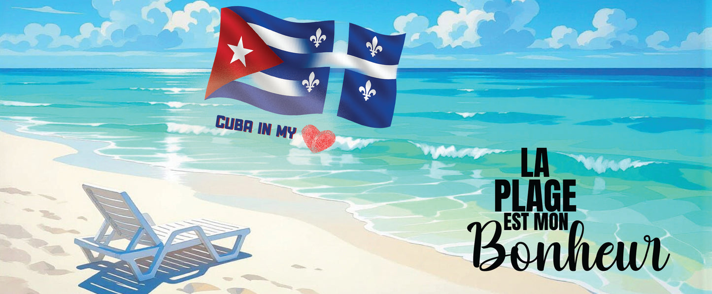 LaCubaQuoise francais - 12 oz mug