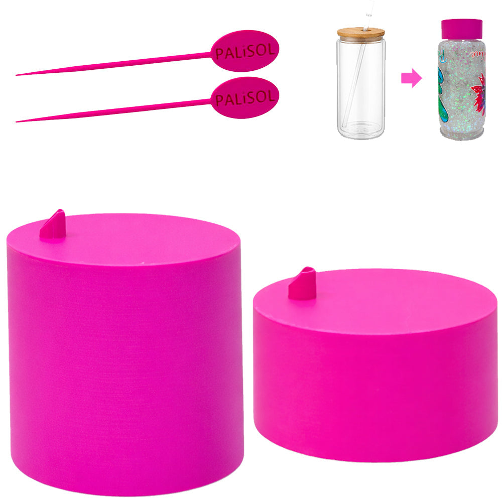 Glitter Funnel for Snow Globe Tumblers – Sparkle Funnel with Pick – for Easy Glitter Filling - Entonnoir Pailleté Pour Tasses Snowglobe