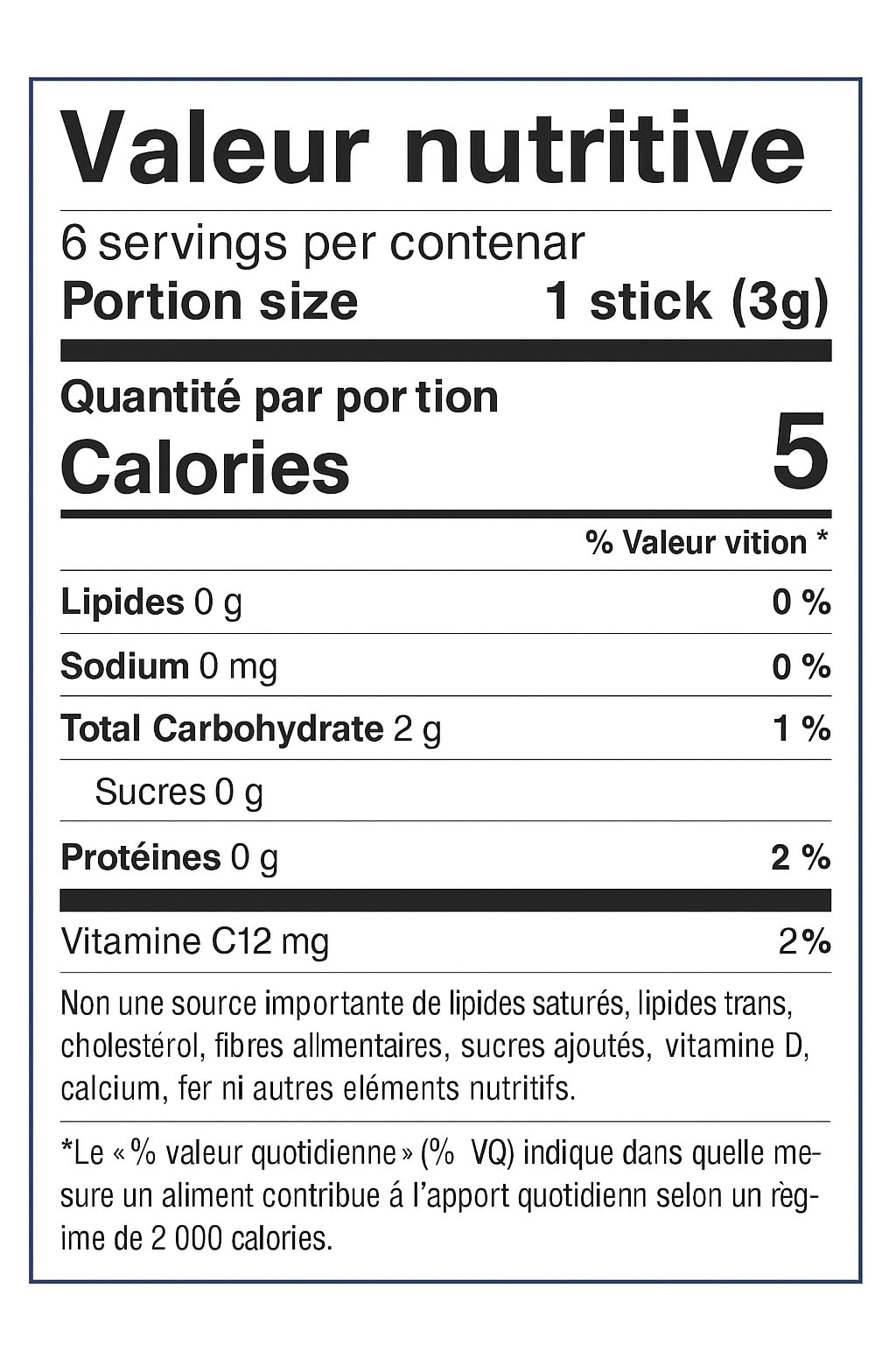 Low Carb Zero Sugar Drink Mix - 1 box of Watermelon - 6 Single Servings - Sugar Free