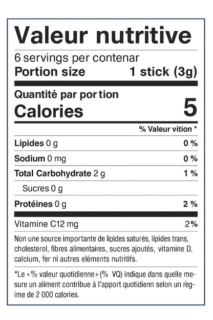 Low Carb Zero Sugar Drink Mix - 1 box of Watermelon - 6 Single Servings - Sugar Free