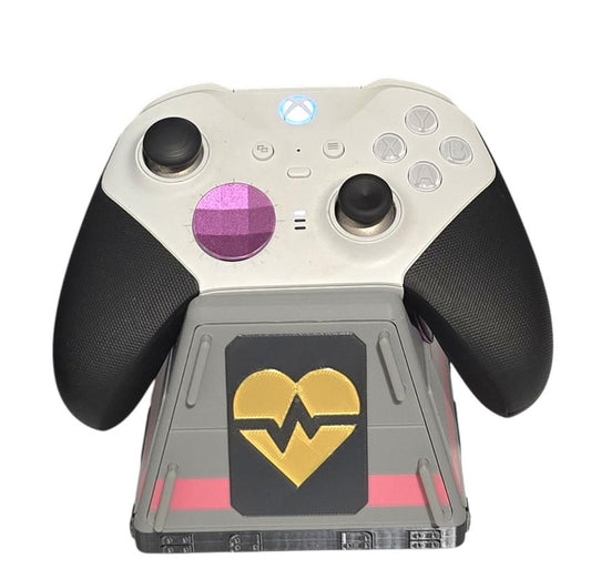 ARC Raiders Inspired Survival MK L3V3L 3 Backpack Xbox Controller Holder Stand – 3 Interchangeable Plates – Display Dock for Xbox Series X/S