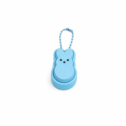 Marshmallow Bunny Clicker Keychain Fidget, Peeps, Easter Basket Stuffer, Goodie Bag Fillers, Classroom Gifts Prizes, Easter Egg Hunt Pastel