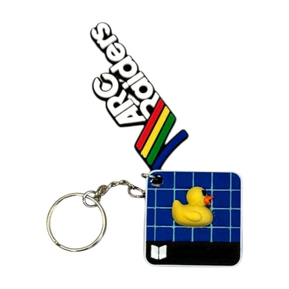 ARC Raiders Inspired Blueprint Keychain, ARC Raider Merch, Loot Duck, Sci-Fi Keychain, Gaming Fan Art - Gaming Keychain – Gamer Gift