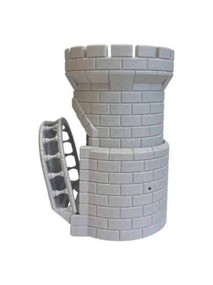 Auto Reload Castle Dice Tower for DND – 3D Printed Dice Roller Tower – Tabletop RPG Dice Tower – Dungeon Master Gift – Dungeons and Dragons