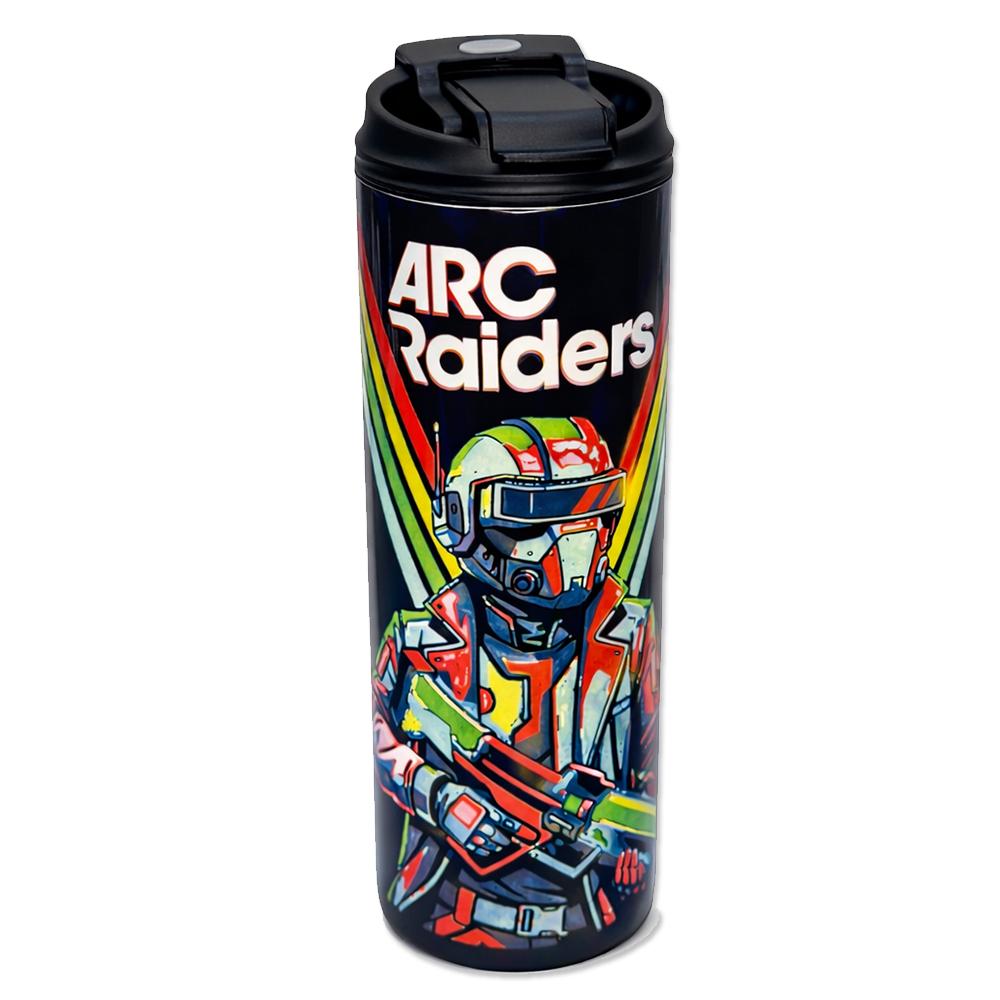 ARC Raiders Inspired 20oz Isothermic Tumbler with Double-Sip Lid, "Don't Shoot" Edition