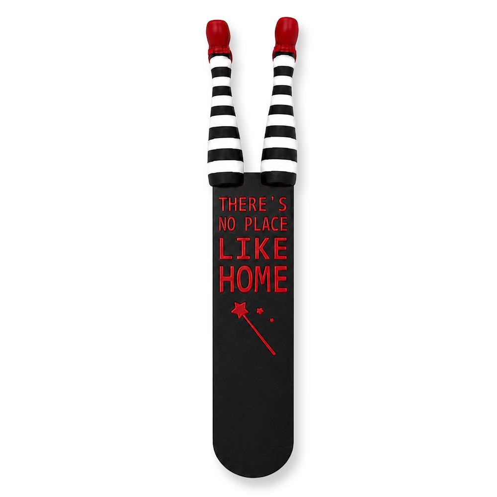 Wizard of Oz Bookmark, Ruby Slippers, "There's No Place Like Home" Quote, BookTok Accessory
