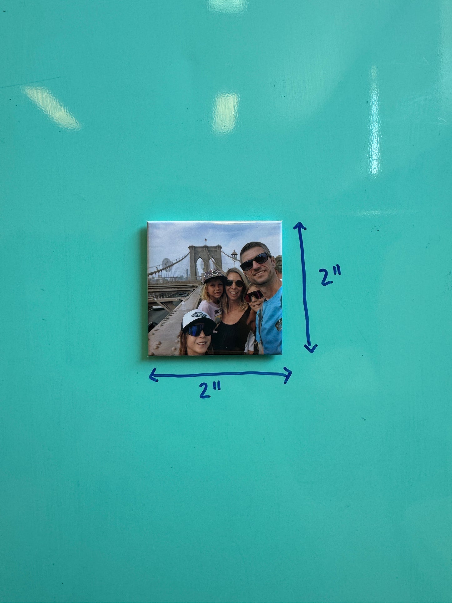 Custom 2"x2" Fridge Magnets – Personalized Sets of 6, 9, or 12 | Aimants personnalisés 2"x2" pour frigo – Ensembles de 6, 9 ou 12