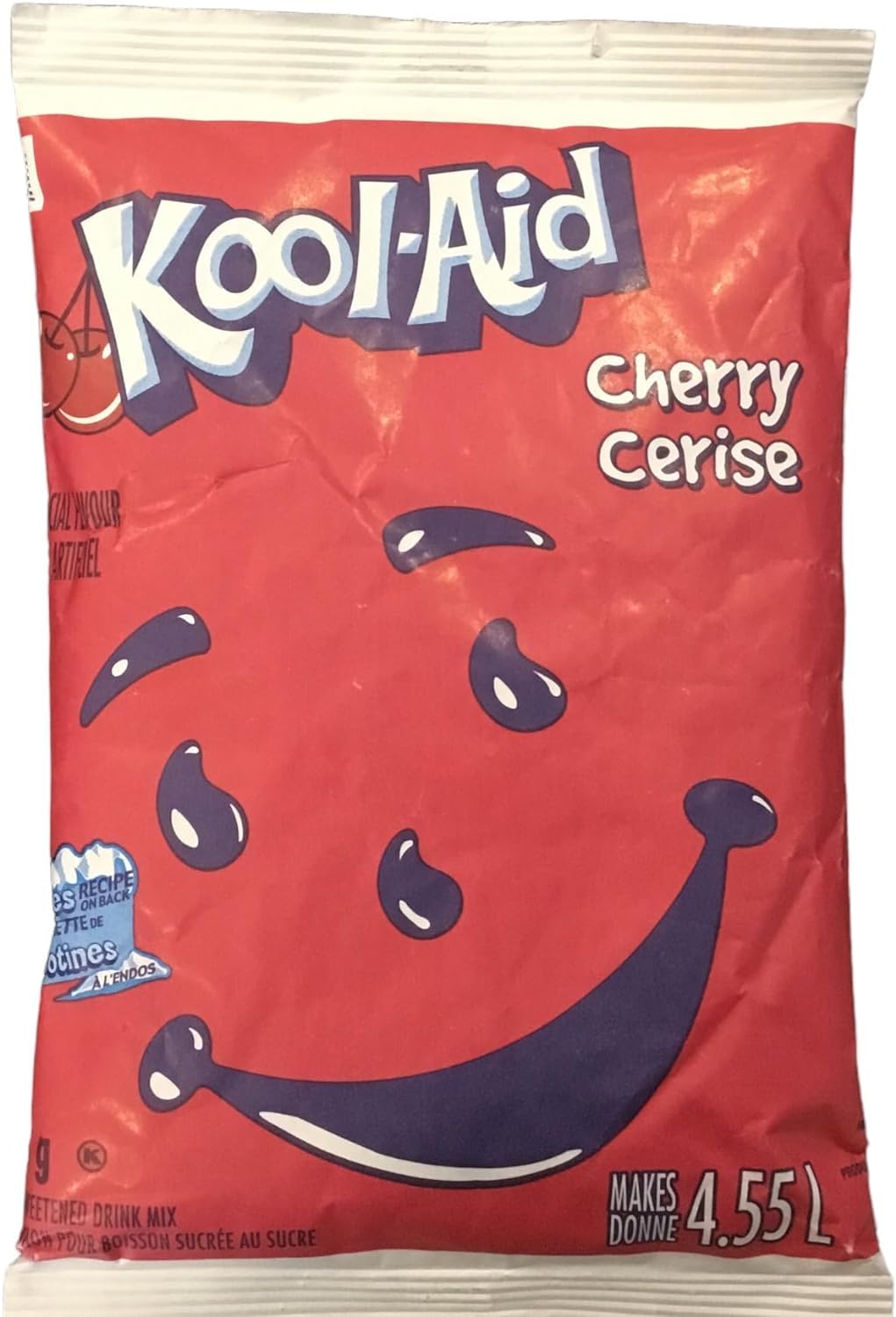 Orange Drink Mix Crystals, Cherry Sweetened Mix - Ice Blue Raspberry Lemonade Slushie Mix 392g Each ( 3 packs in bundle ) - Comes with 2 Paper Straws and 1 Exclusive PALiSOL CREATiONS Stickers Red Drink - Blue Mix - Orange