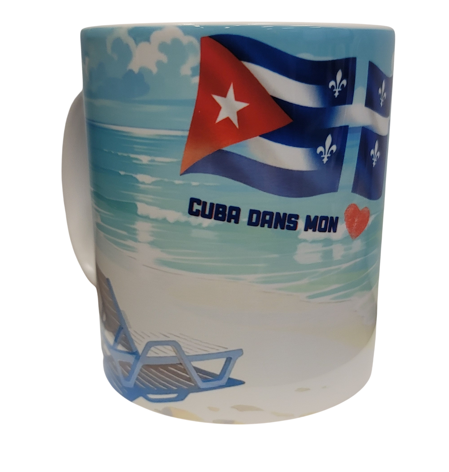 LaCubaQuoise francais - 12 oz mug