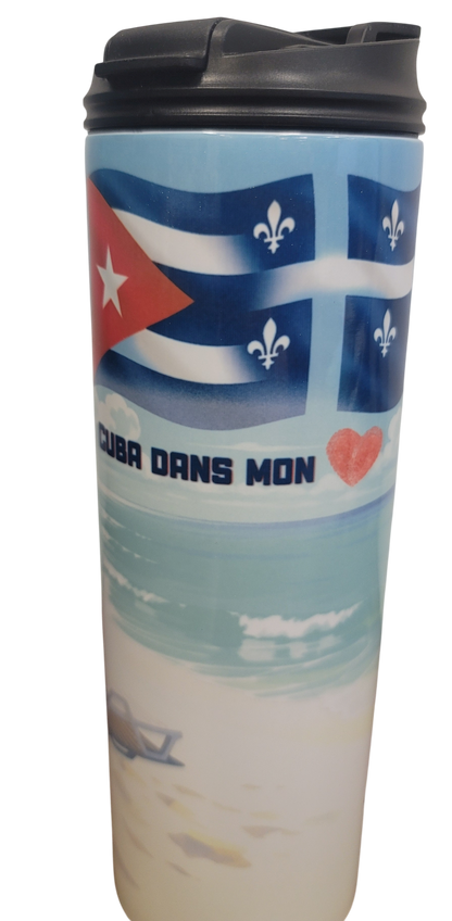 LaCubaQuoise 20 oz tumbler