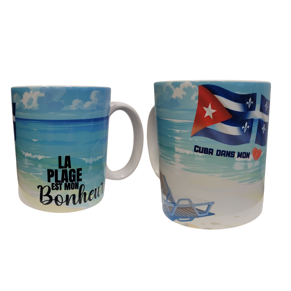 LaCubaQuoise francais - 12 oz mug