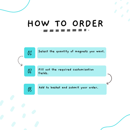 Custom 2"x2" Fridge Magnets – Personalized Sets of 6, 9, or 12 | Aimants personnalisés 2"x2" pour frigo – Ensembles de 6, 9 ou 12