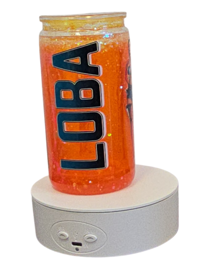 Loba Apex Legends Suspended Glitter 16oz Snowglobe Tumbler with Straw / Gobelet Loba Apex Legends Effet Paillettes Suspendues 16oz avec paille