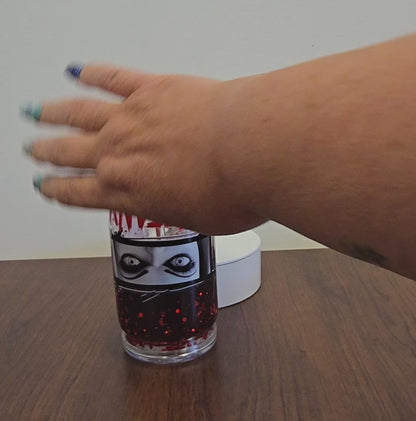 Tiffany Bride of Chucky 16oz Halloween Snowglobe Tumbler with Straw / Gobelet d’Halloween Tiffany 16oz avec paille