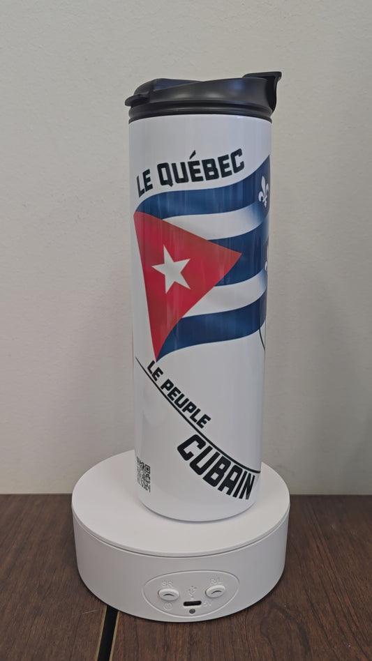 LaCubaQuoise - Les Quebec -  20 oz tumbler