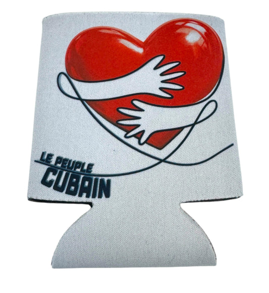 LaCubaQuoise - Le Québec Soutien le Peuple Cubain – Can Koozies (Set of 2)